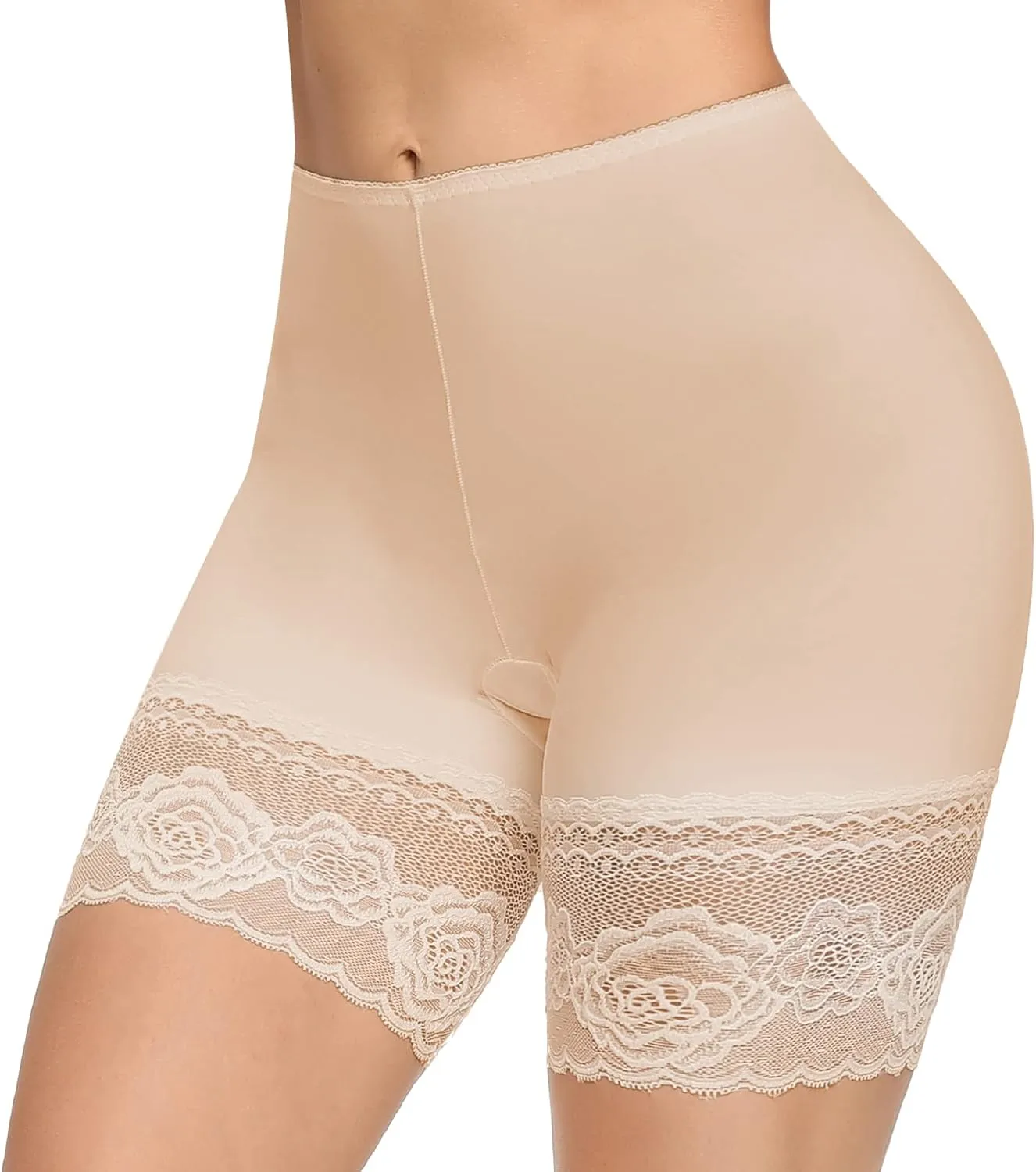 JOYSHAPER Slip Shorts for Under Dresses Women Seamless Boyshorts Panties Anti Chafing Underwear Shorts