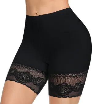 JOYSHAPER Slip Shorts for Under Dresses Women Seamless Boyshorts Panties Anti Chafing Underwear Shorts