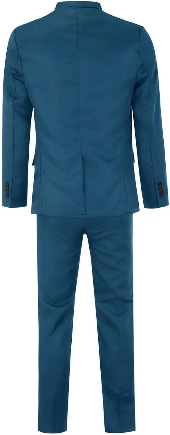 LCMTWX Men'S Suits 2024 3 Suit Business Wedding Party Jacket Vest & Pants Coat Linen Set For Men Traje Formal Para Mens