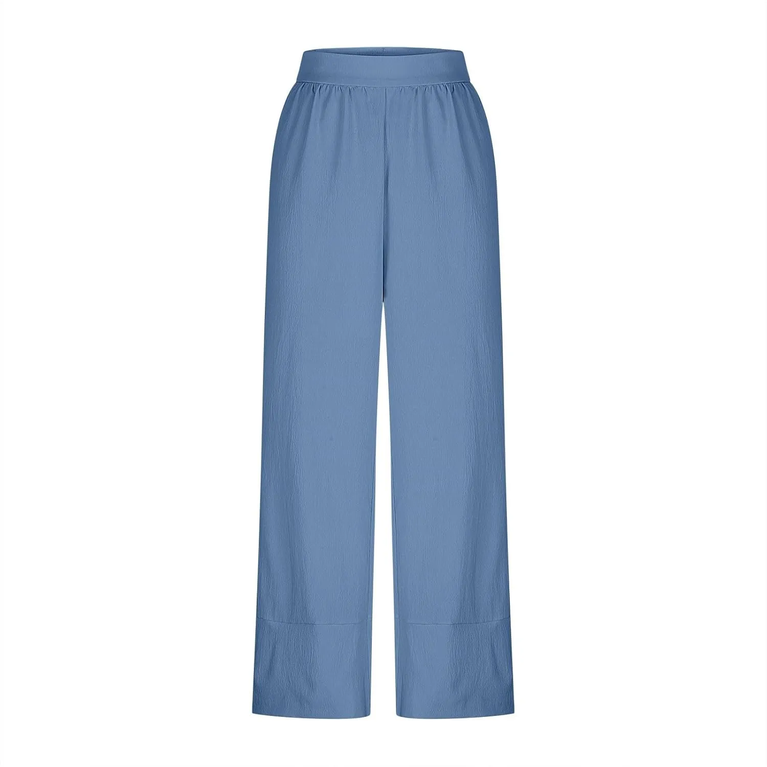Liene Pants for Women,Womens Casual Summer 2025 Drawstring Elastic High Waist Pant Comfy Woman Trousers