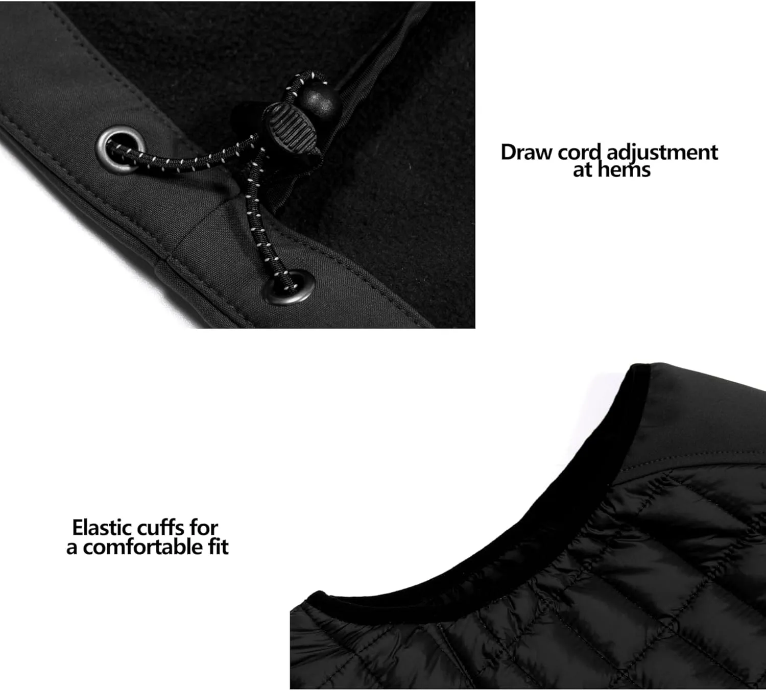 Little Donkey Andy Women's Lightweight Puffer Vest, Warm Outdoor Sleeveless Jacket for Hiking Travel Running Golf