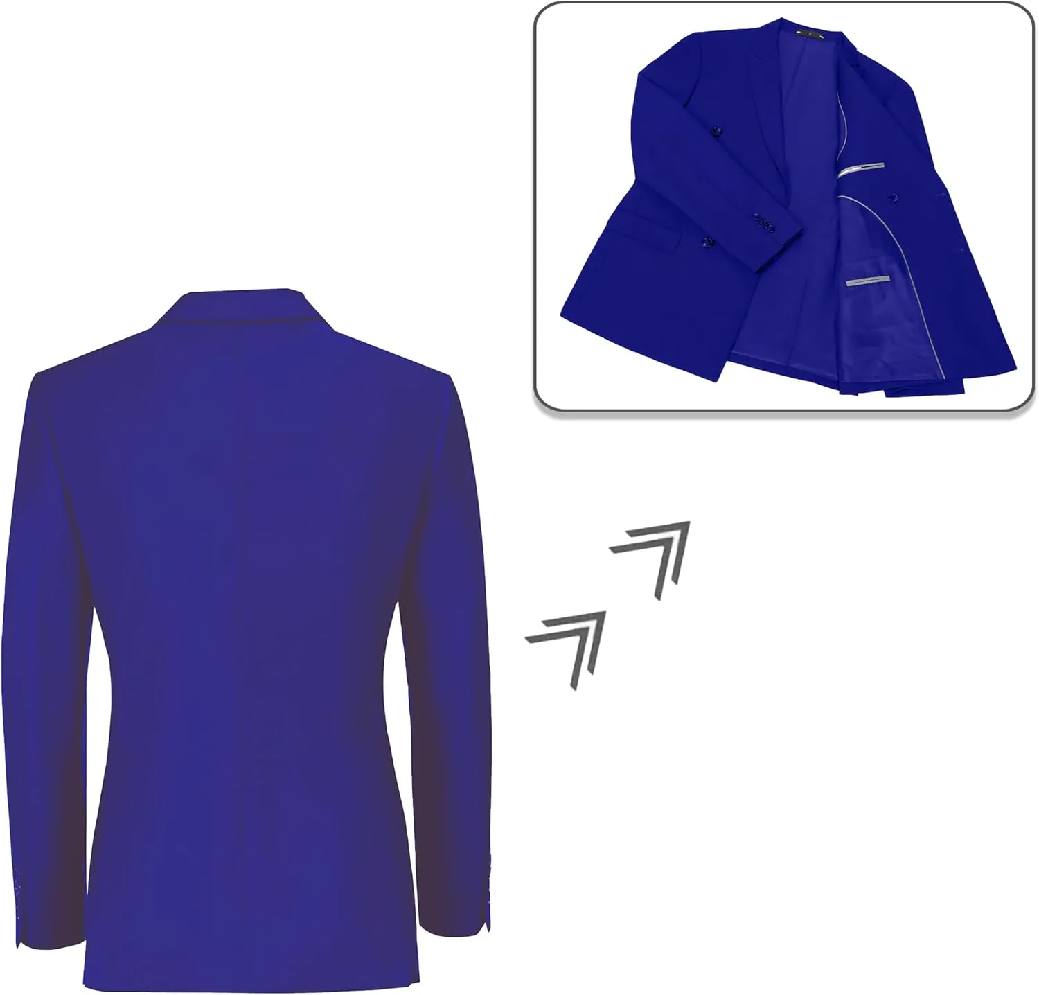 Men Suits Slim Fit 2 Piece Suit for Wedding Peak Lapel Suit Jacket Pants Set Business Formal Suits Prom Tuxedos