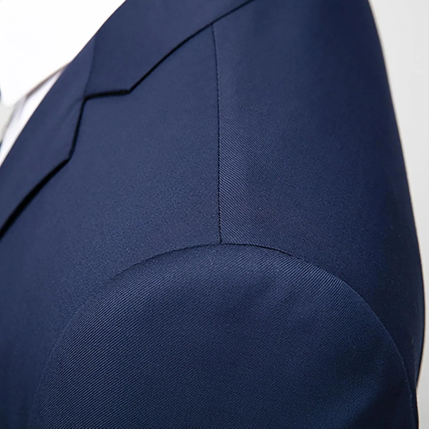Men's 3-Piece Suits Solid Slim Fit Button Dress Suit Jacket Blazer Vest Pants Set for Wedding Business Dinner Prom