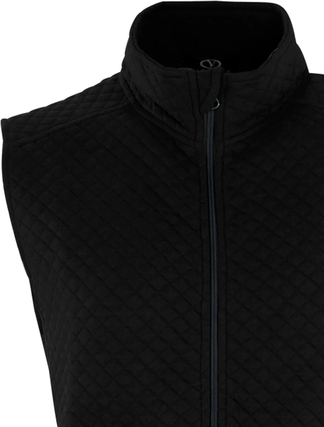 Men's Collegiate Full Zip Quilted Vest