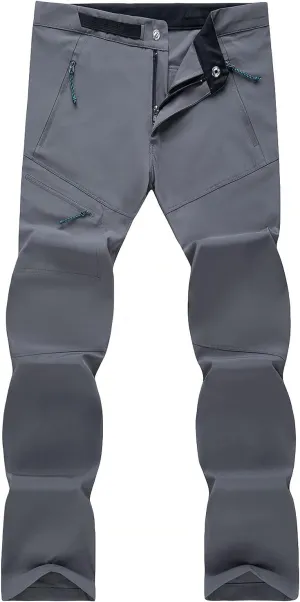 Mens Lightweight Pants Regular Fit Cotton Breathable Outdoor Sport Sweatpants Casual Skinny-Fit Loose Trousers