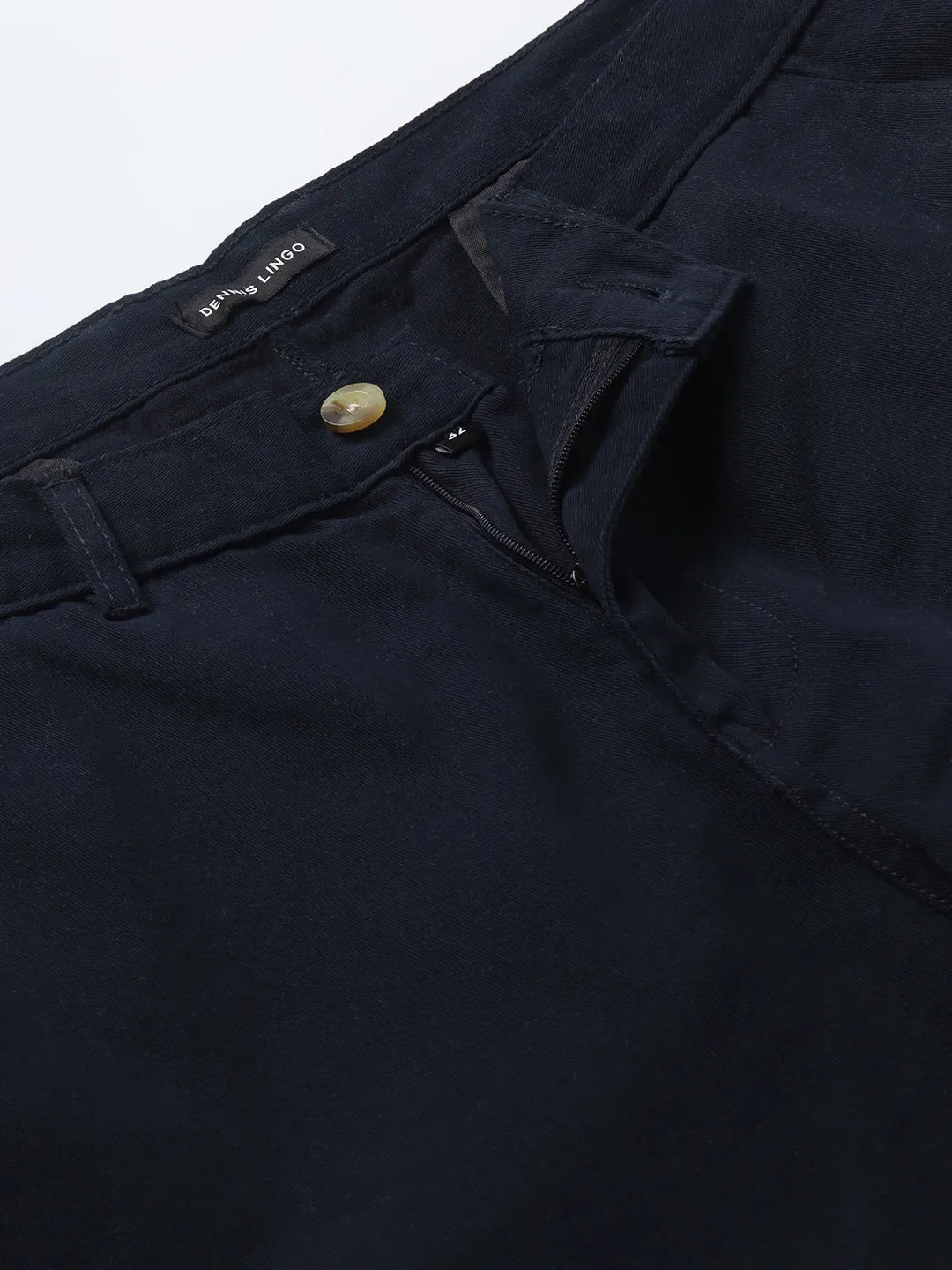 Men's Navy Joggers Comfortable Bottomwear With Smart Casual Look