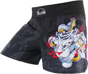 MMA Shorts for Men Fight Shorts Men BJJ Boxing Trunks for Men Grappling
