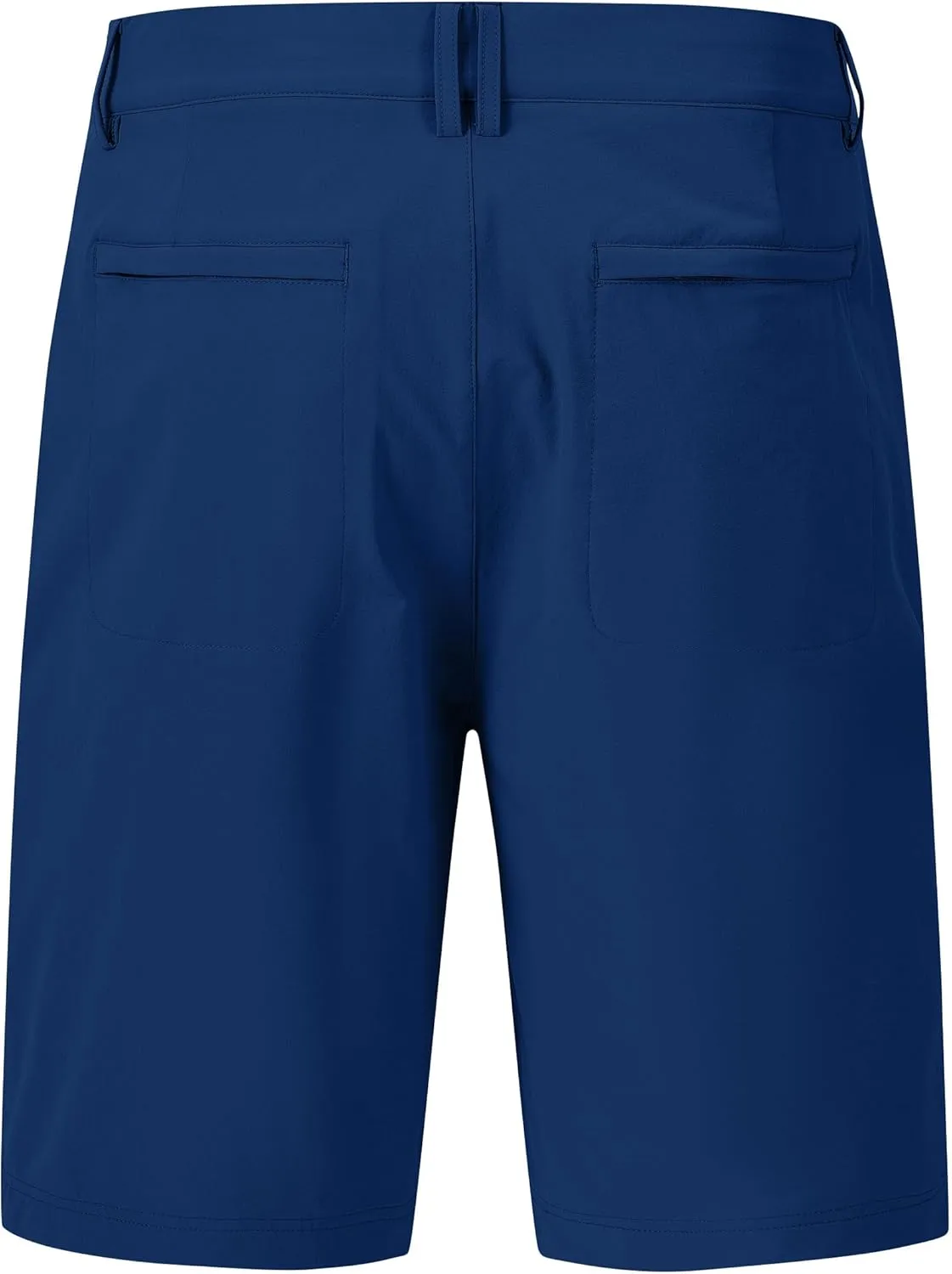 MoFiz Men's Athletic Shorts Slim Stretch 9" Golf Shorts Lightweight Hiking Summer Shorts Active Waistband