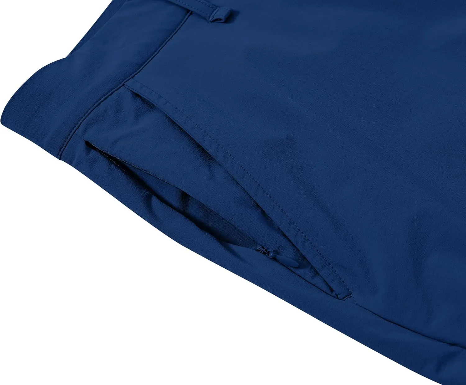 MoFiz Men's Athletic Shorts Slim Stretch 9" Golf Shorts Lightweight Hiking Summer Shorts Active Waistband