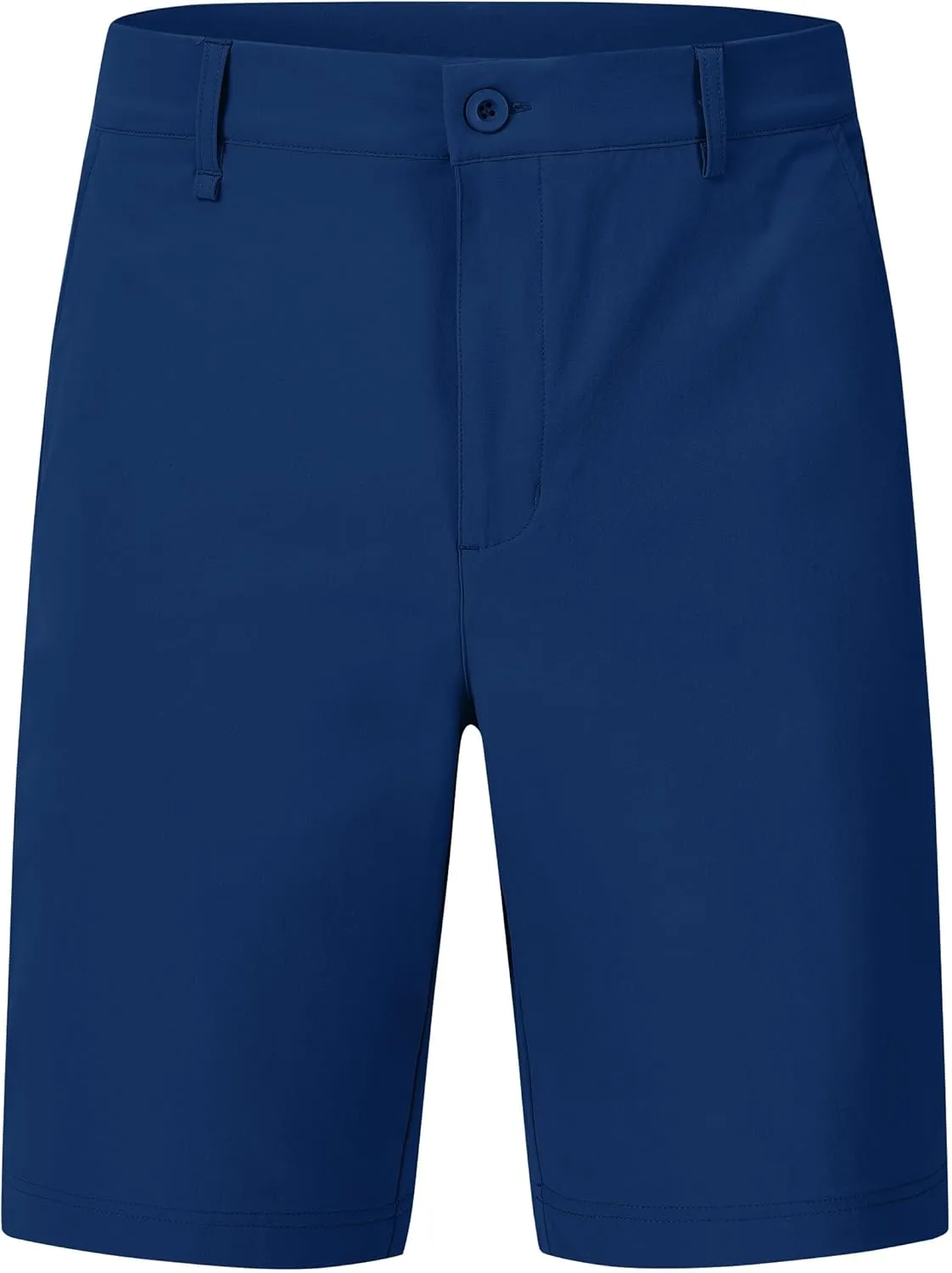 MoFiz Men's Athletic Shorts Slim Stretch 9" Golf Shorts Lightweight Hiking Summer Shorts Active Waistband