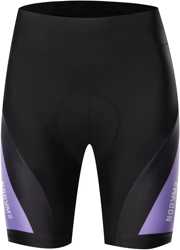 NOOYME Womens Bike Shorts for Cycling with 3D Padded Women Cycling Shorts