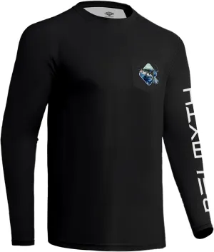 Palmyth Fishing Shirts for Men Long Sleeve UPF 50  T Shirt Sun Protection Tee