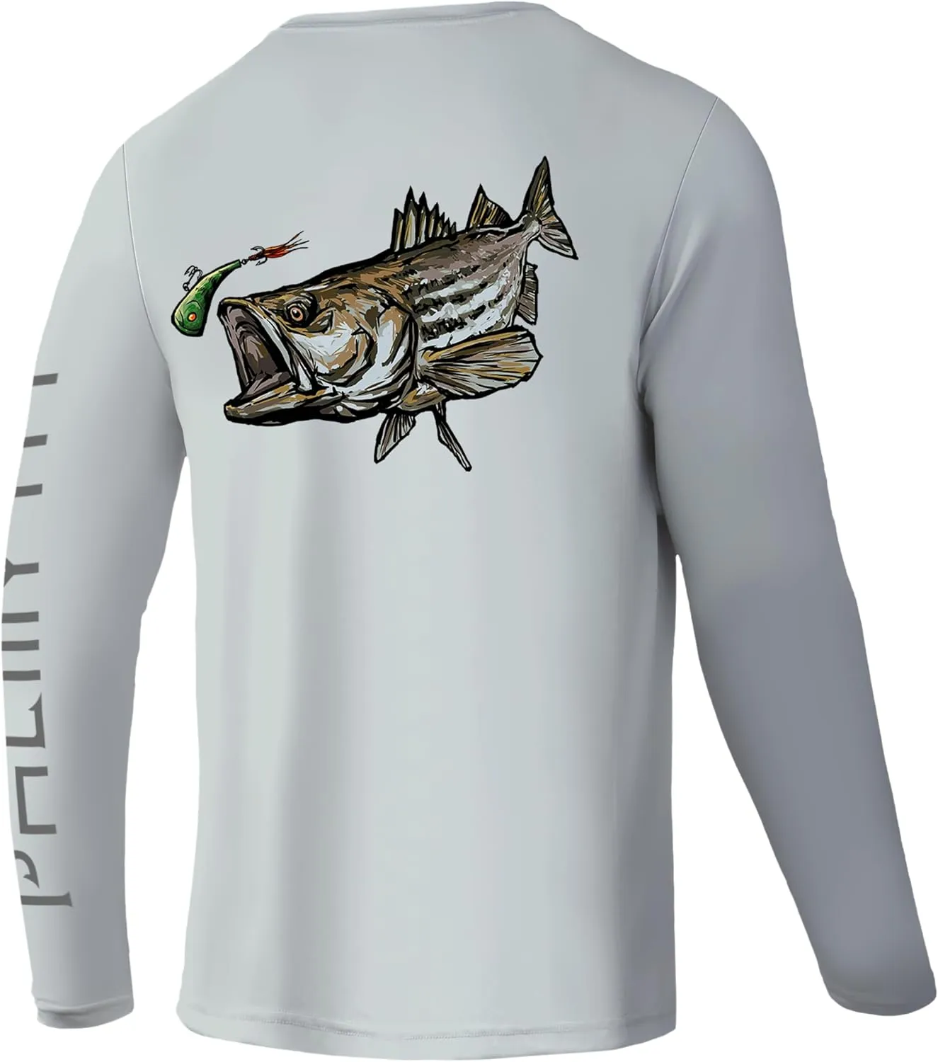 Palmyth Fishing Shirts for Men Long Sleeve UPF 50  T Shirt Sun Protection Tee