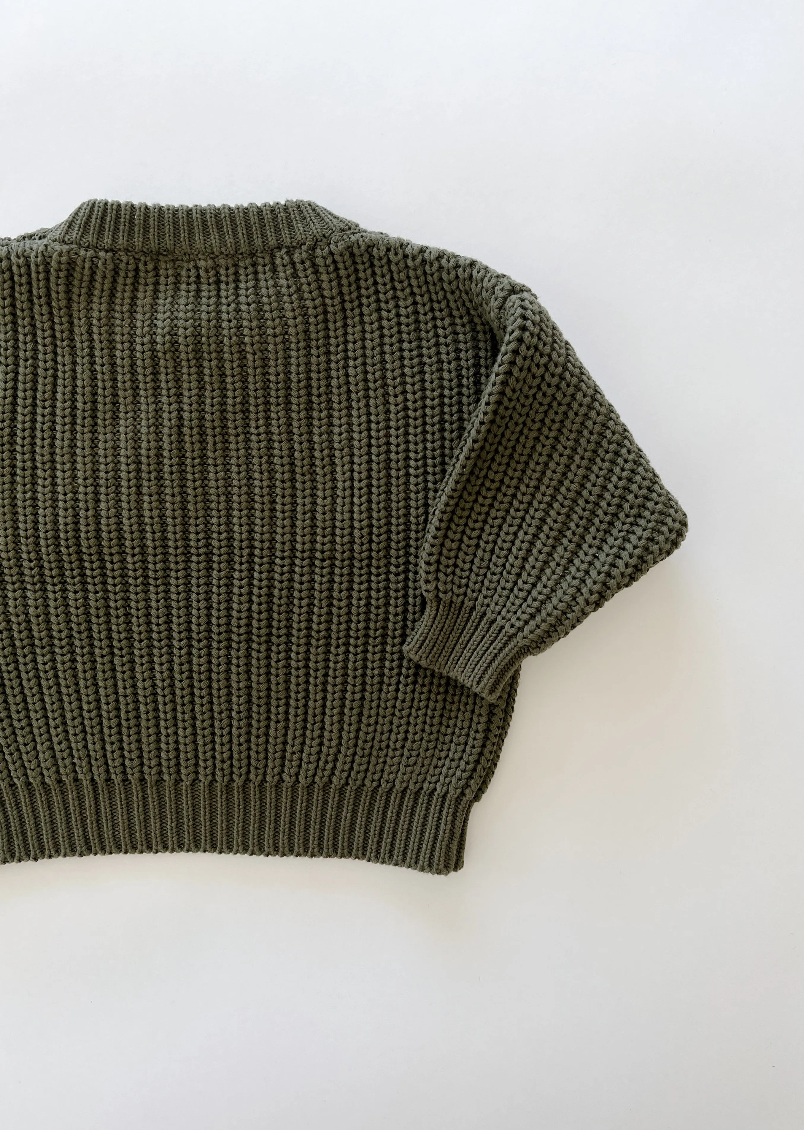 ‘Pine’ Chunky Knit Sweater