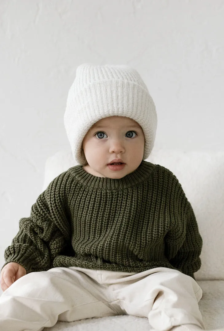 ‘Pine’ Chunky Knit Sweater