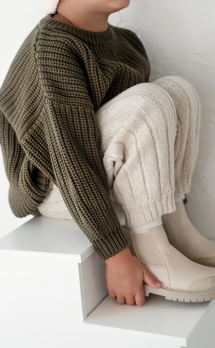 ‘Pine’ Chunky Knit Sweater