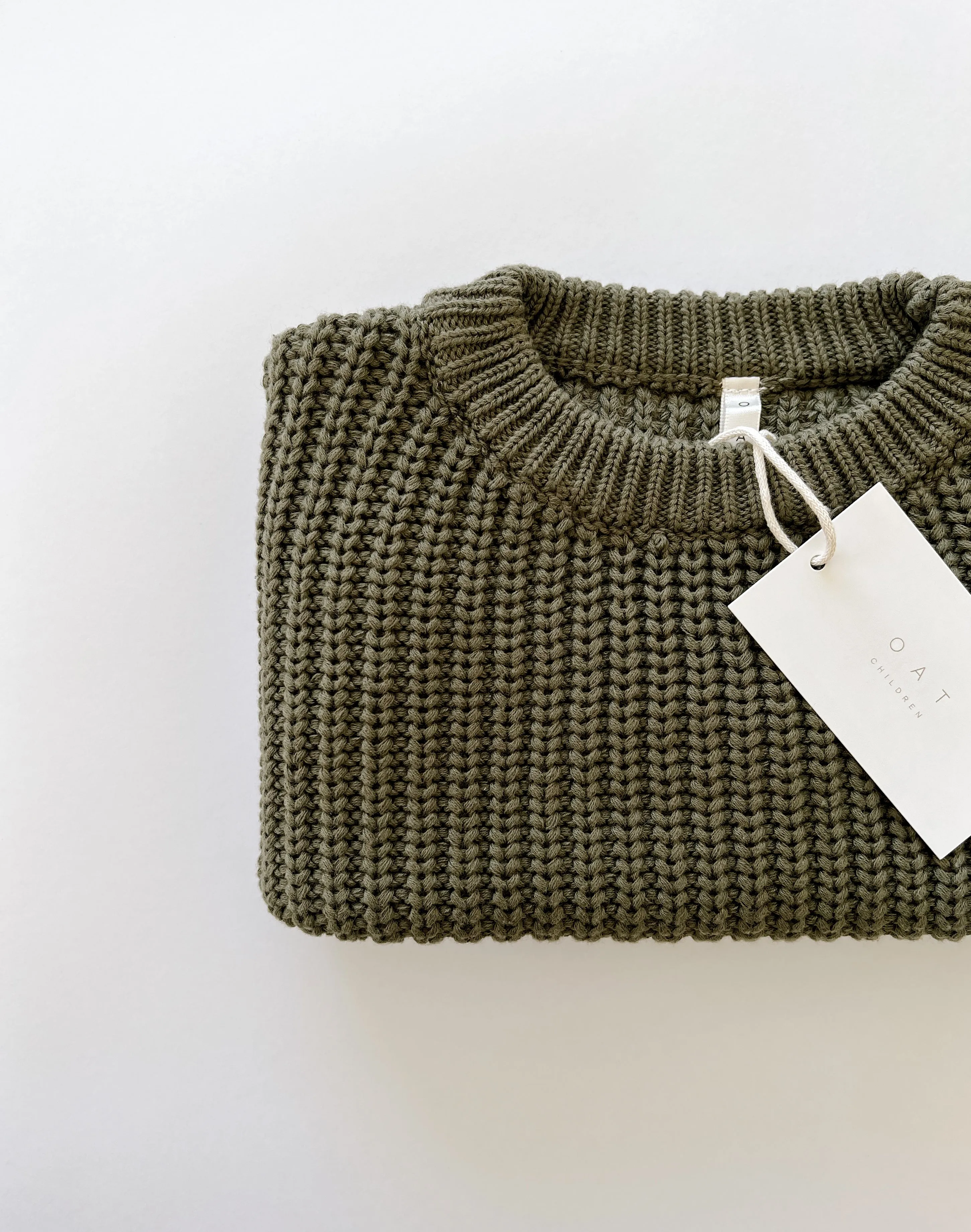 ‘Pine’ Chunky Knit Sweater