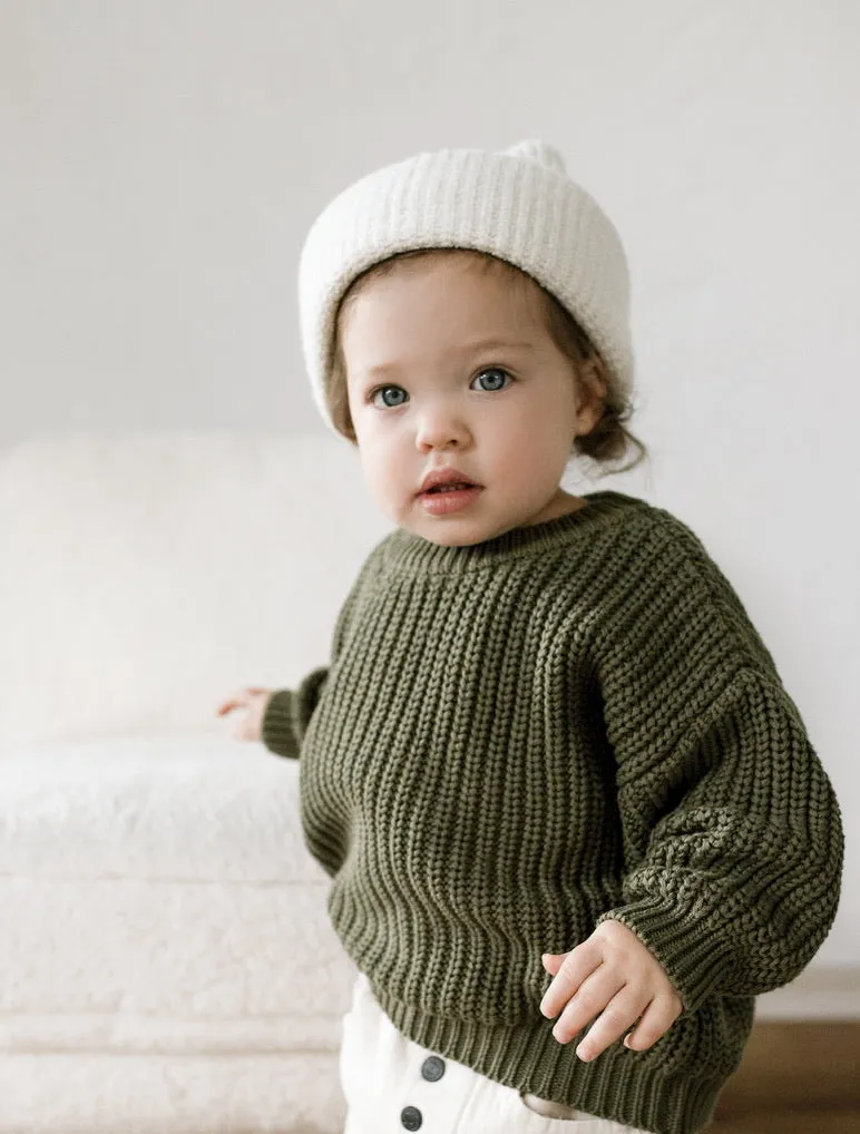 ‘Pine’ Chunky Knit Sweater