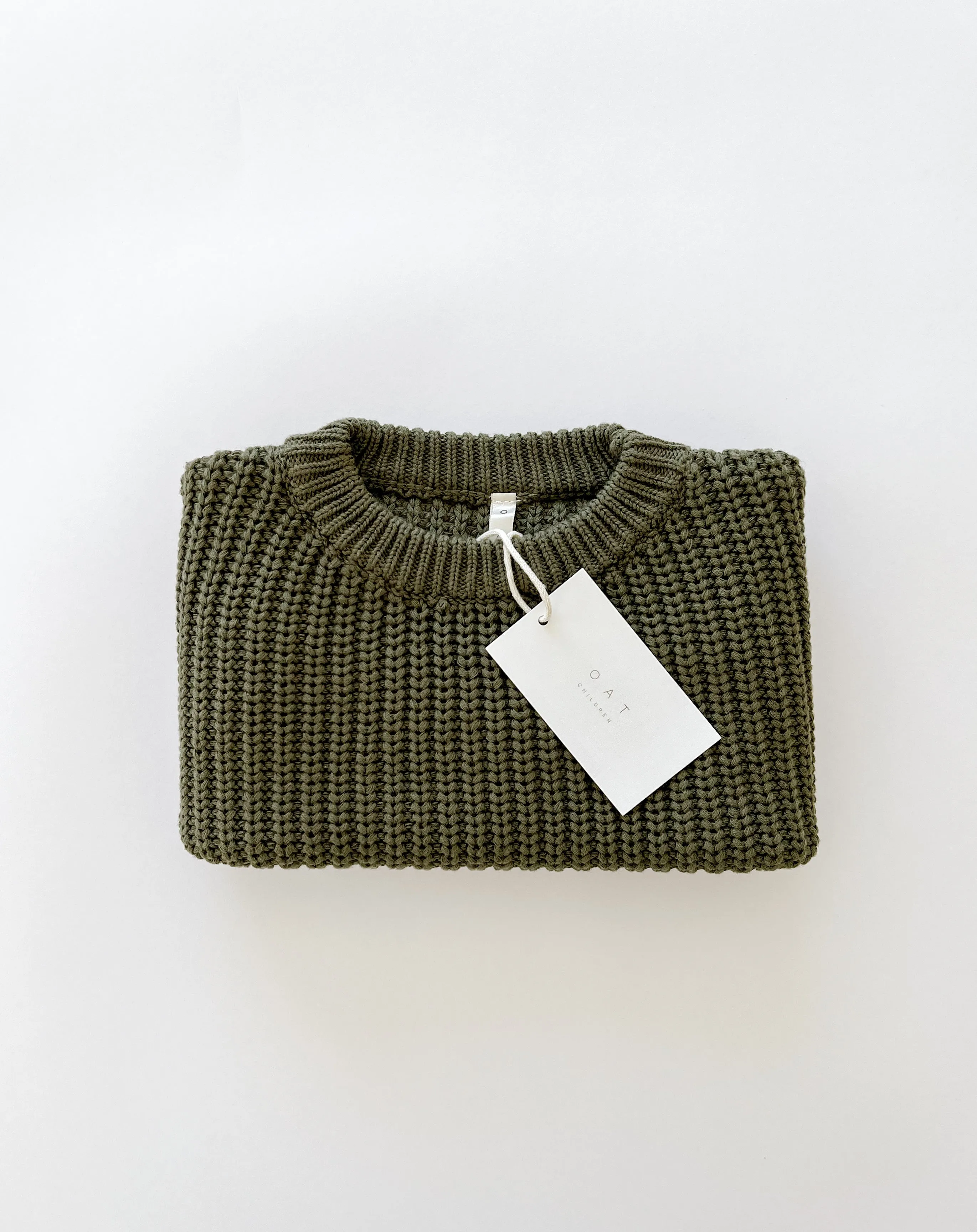 ‘Pine’ Chunky Knit Sweater