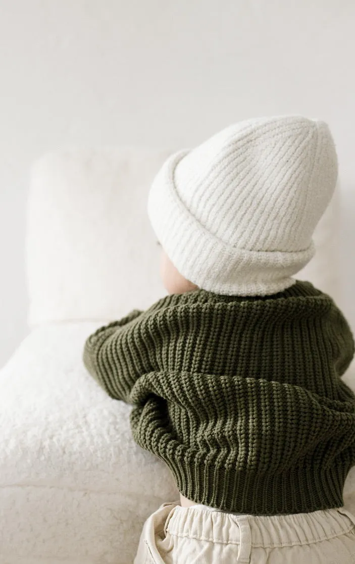 ‘Pine’ Chunky Knit Sweater