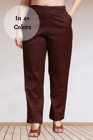 Premium Cotton Lycra Pant