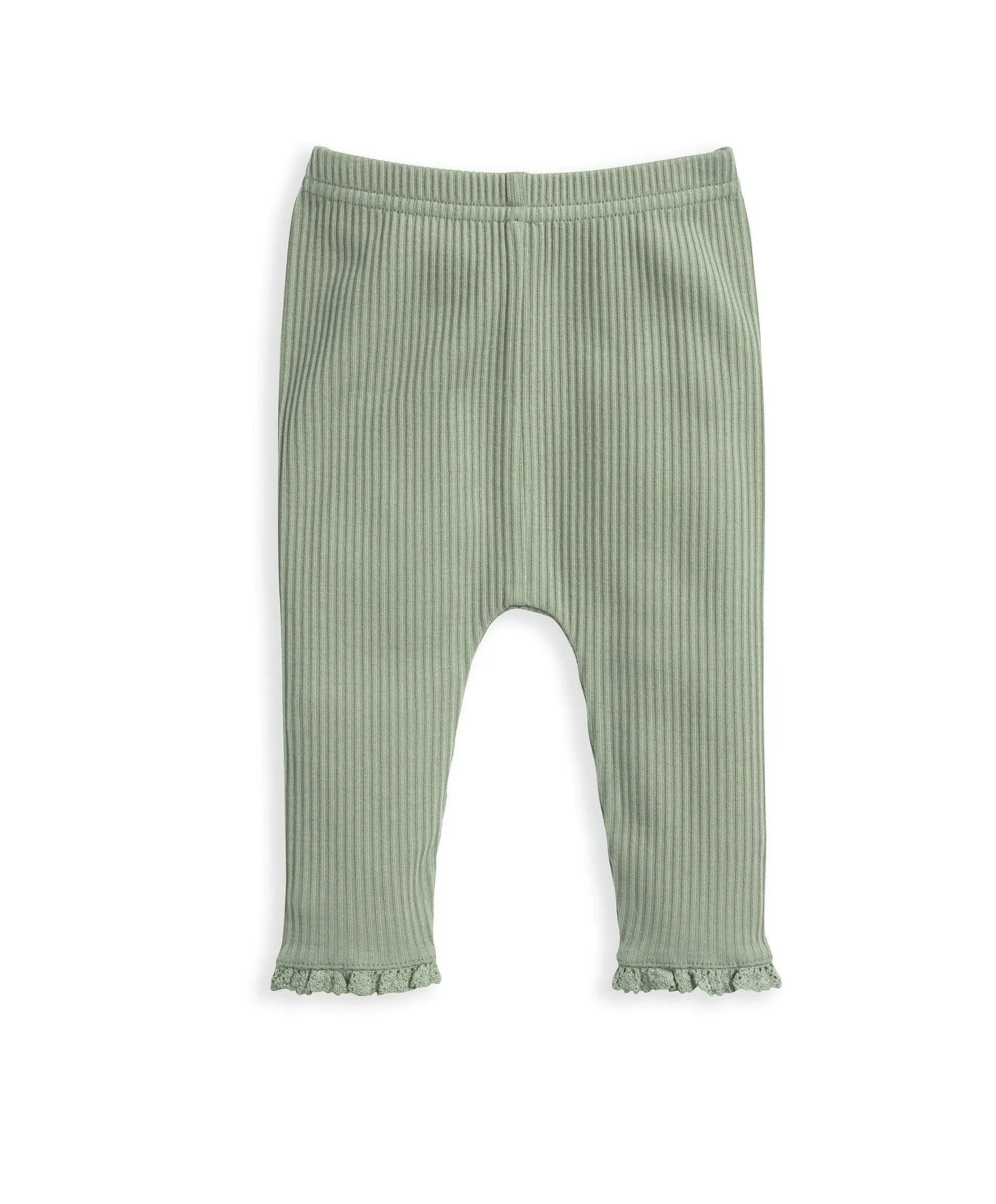 Ribbed Leggings - Green