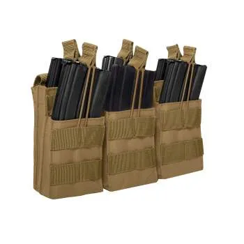 Rothco MOLLE Open Top Six Rifle Mag Pouch