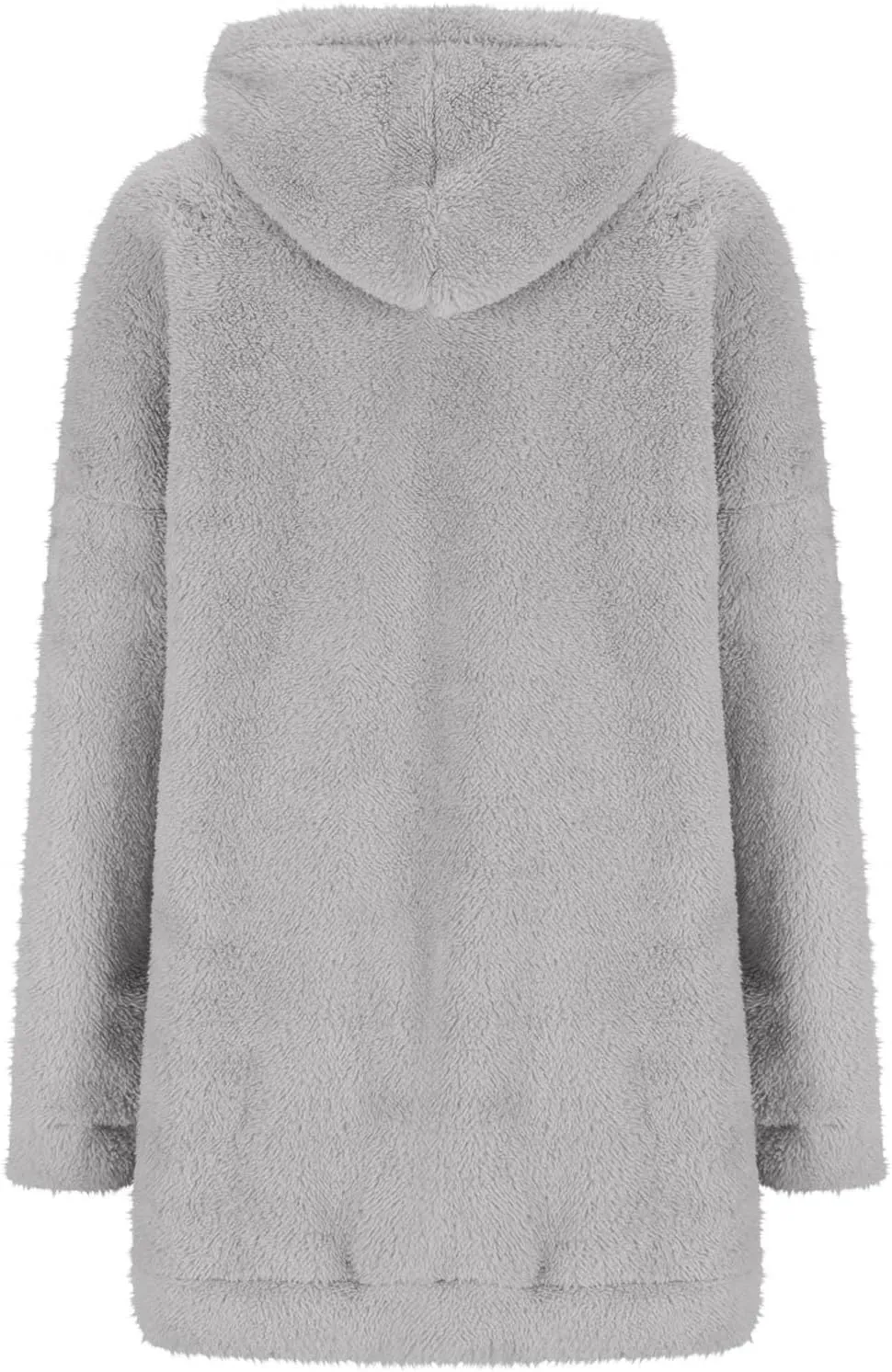 Sherpa Hoodie Dress for Women Cute Fuzzy Long Sleeve Sweatshirt Dress Casual Mini Sweater Dress Soft Loungewear