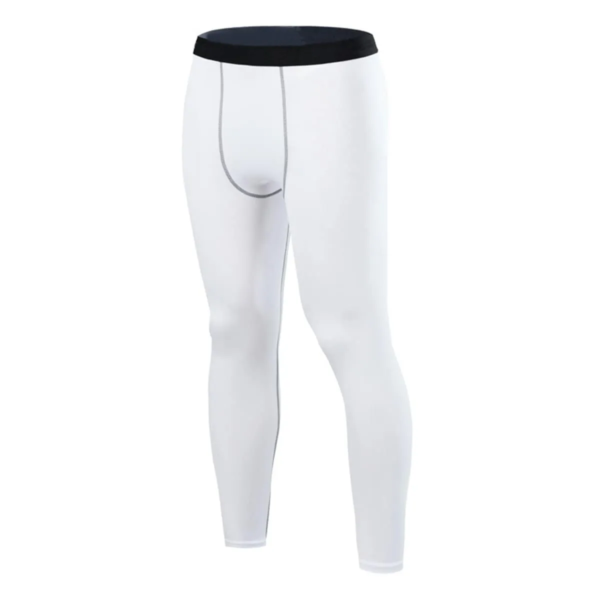 Smatstyle Pantalons de Compression de Running Homme Legging de Sport Fitness  schage Rapide Collant de Compression Base Layer Long Tight