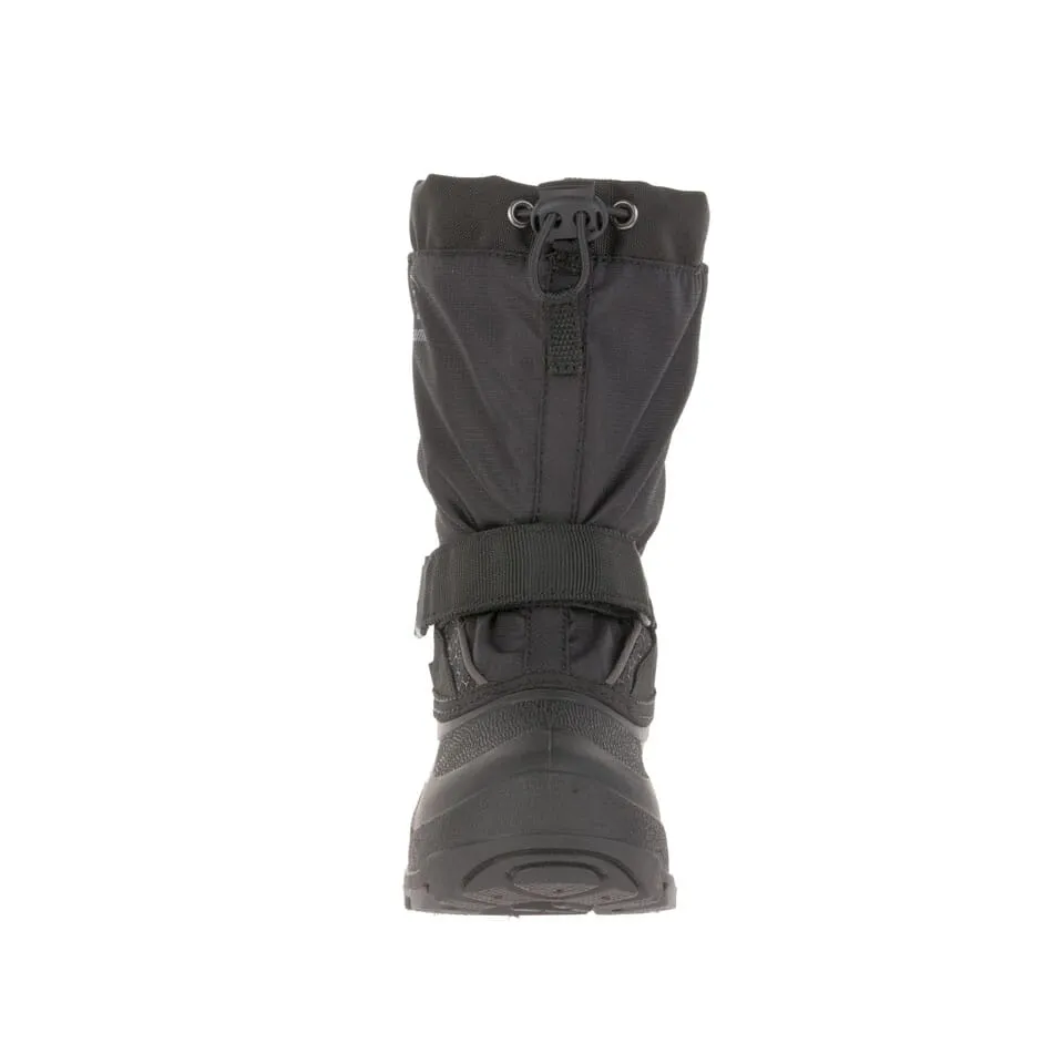 SnowfallP Blk/Char (Size 8c-7Y)
