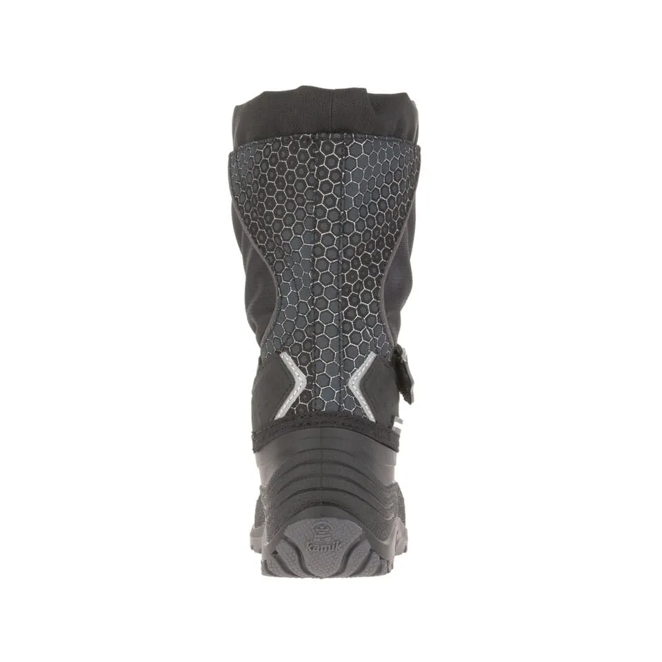 SnowfallP Blk/Char (Size 8c-7Y)