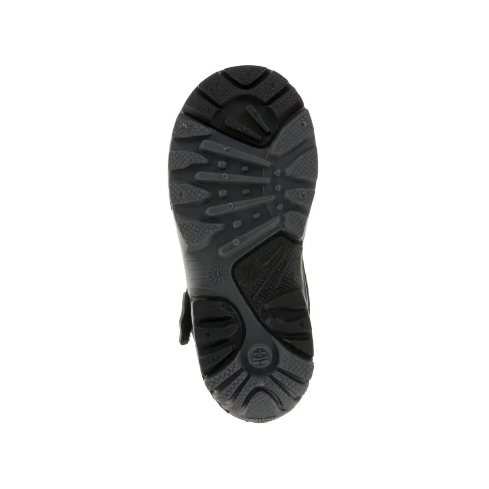 SnowfallP Blk/Char (Size 8c-7Y)