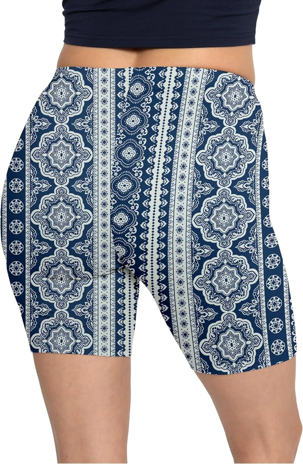 STRETCH IS COMFORT Biker Shorts for Women | Women's Athletic Workout Shorts | Cotton | Small - 5X
