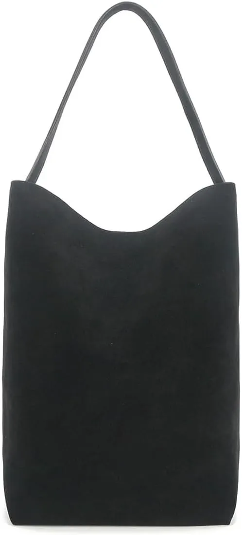 Suede Leather Bucket Bag,Top Handle Handbags