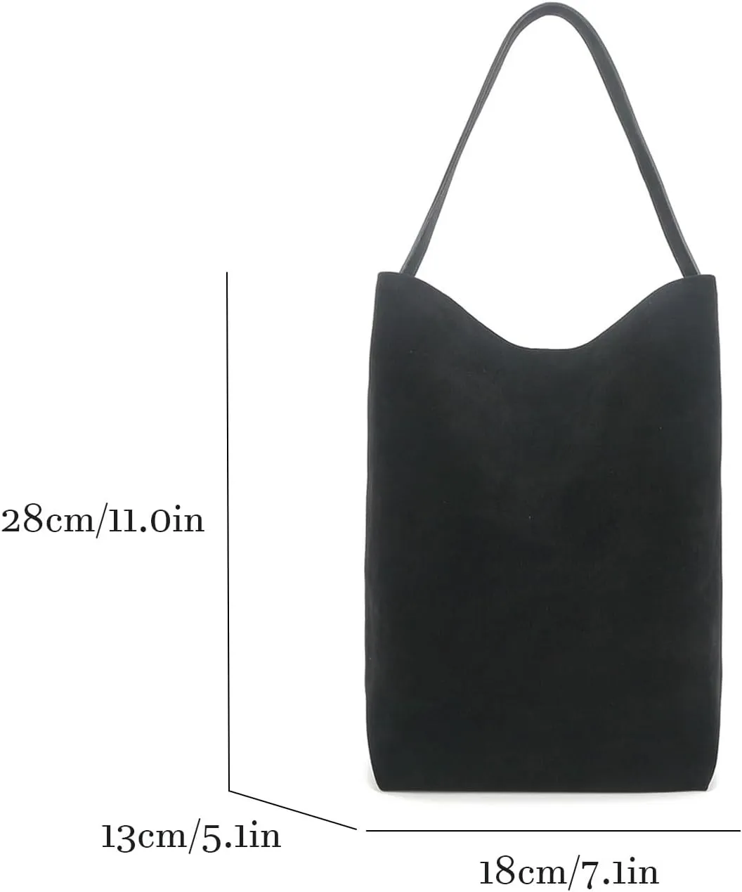 Suede Leather Bucket Bag,Top Handle Handbags