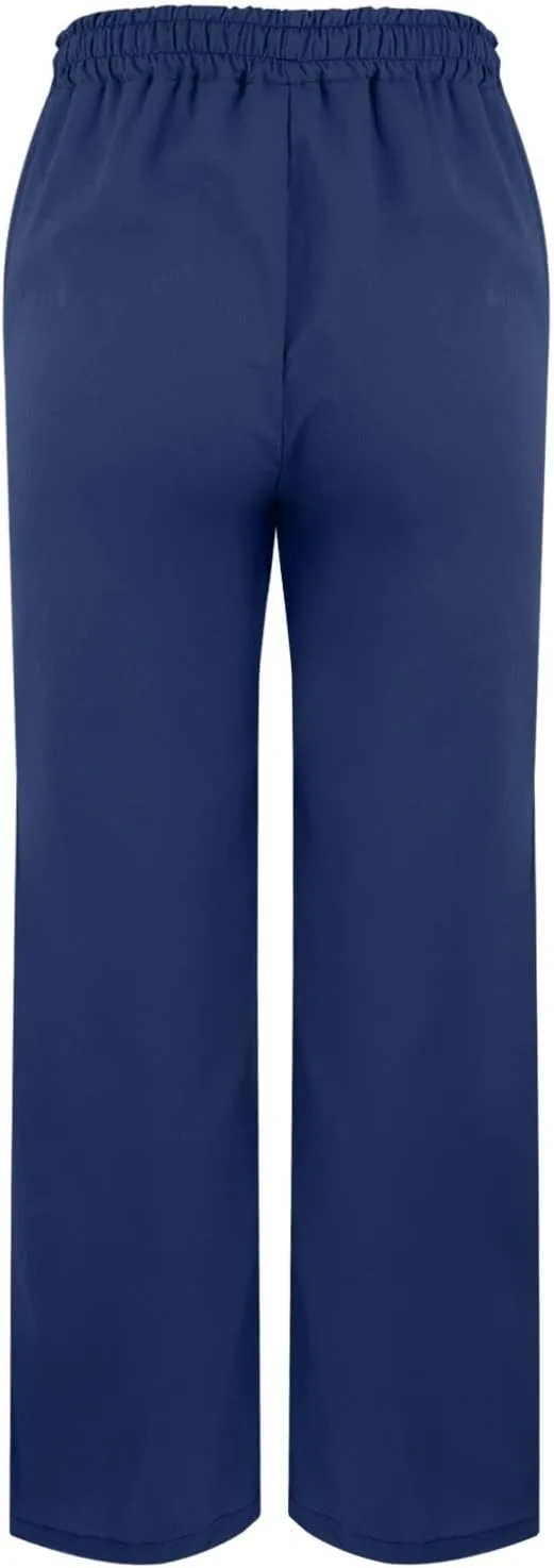 Summer Capri Pants for Women 2025 Linen Straight Leg Loose Casual Pants Casual Lounge Travel Trousers with Pockets