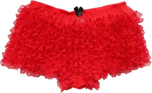 Sywiyi Women's High Waisted Shorts Summer Ruffled Lace Trim Pettipants Bloomers Slip Shorts Underwear