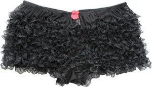 Sywiyi Women's High Waisted Shorts Summer Ruffled Lace Trim Pettipants Bloomers Slip Shorts Underwear
