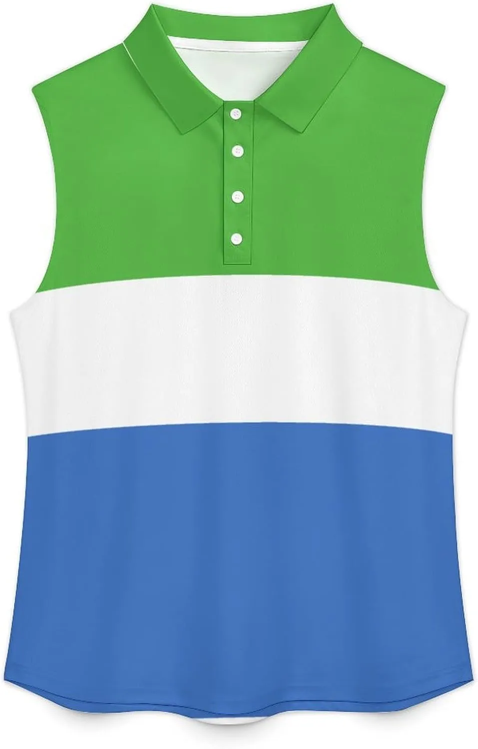 TAIZIYEAH Women's V Neck Sleeveless Top Spain Flag Loose PO-LO Tank Top Shirts Casual Pullover Blouse Shirts Blouses Summer