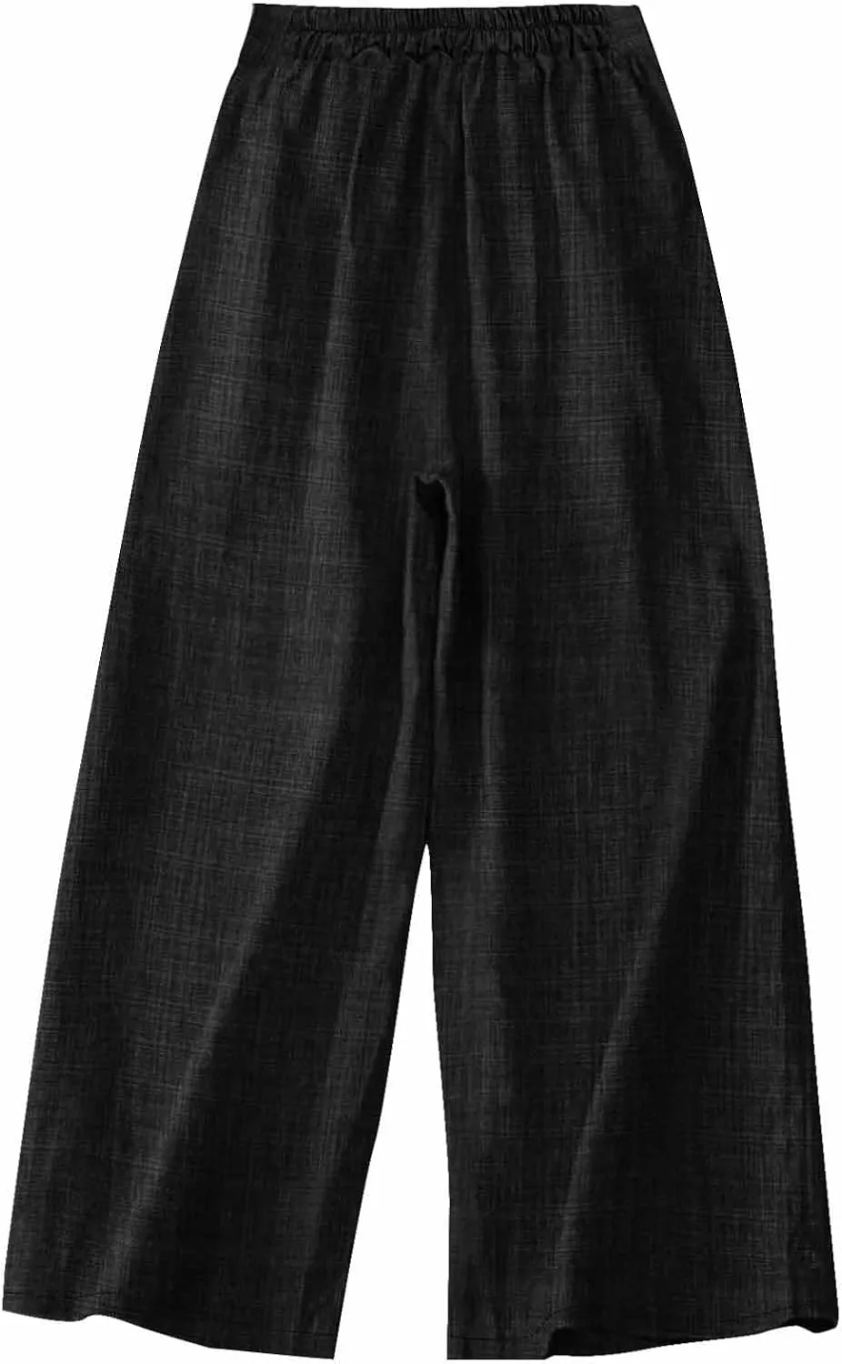 TARIENDY Wide Leg Pants for Women High Waisted Elatsic Pants Beach Casual Summer Trousers Loose Comfy Palazzo Pants 2025