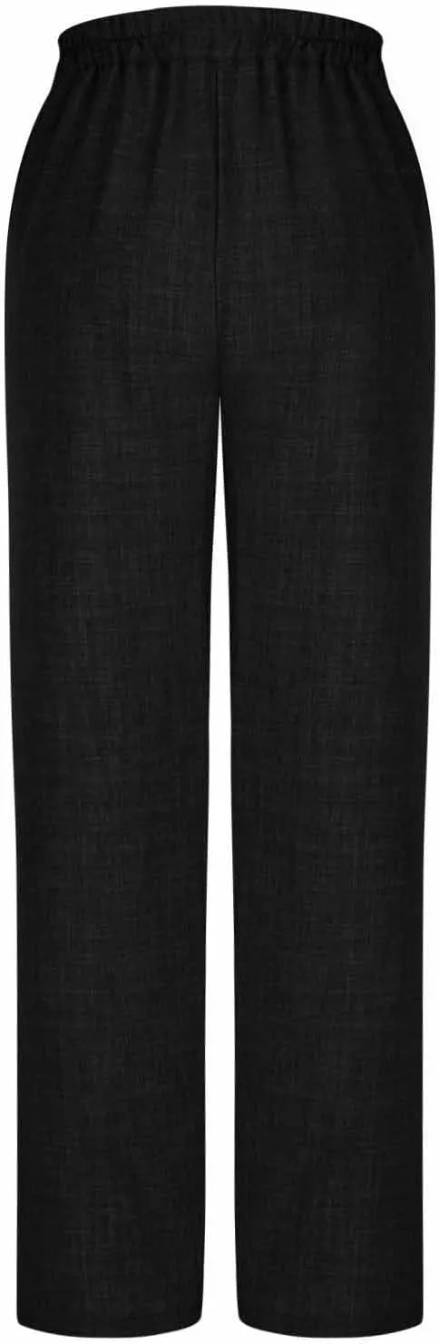 TARIENDY Wide Leg Pants for Women High Waisted Elatsic Pants Beach Casual Summer Trousers Loose Comfy Palazzo Pants 2025