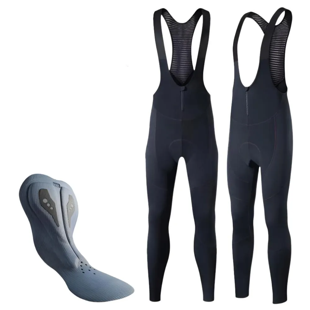 Termiska cykeltights fr mn   sadelkudde fr cykel