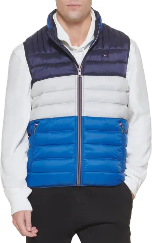 Tommy Hilfiger mens Lightweight Packable Puffer Vest Jacket (Standard and Big & Tall)