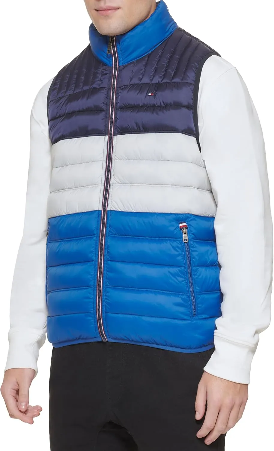 Tommy Hilfiger mens Lightweight Packable Puffer Vest Jacket (Standard and Big & Tall)