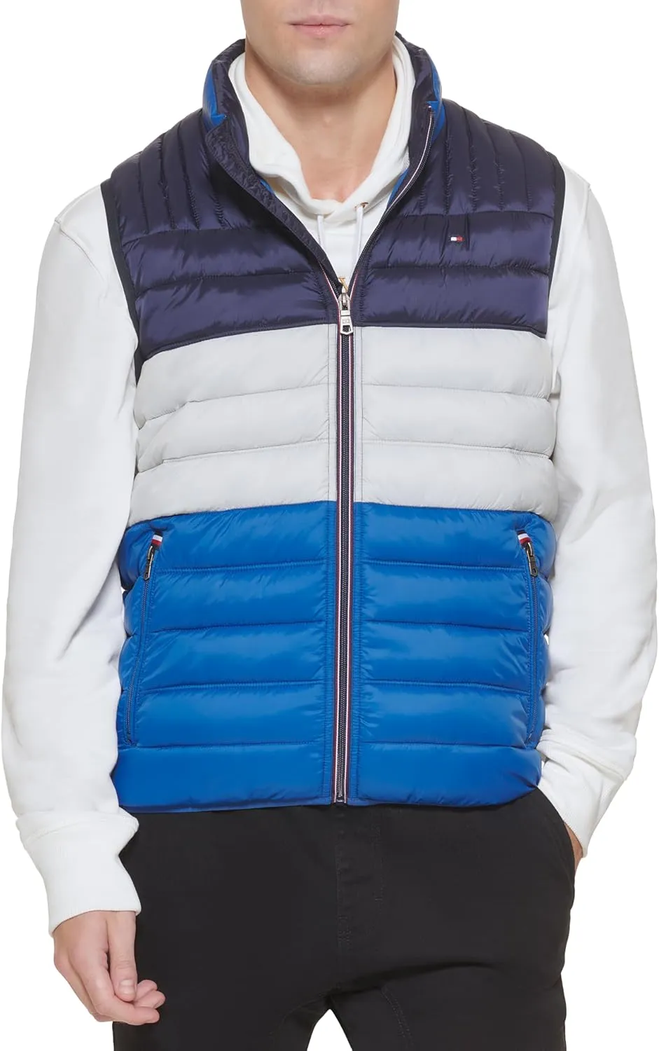 Tommy Hilfiger mens Lightweight Packable Puffer Vest Jacket (Standard and Big & Tall)