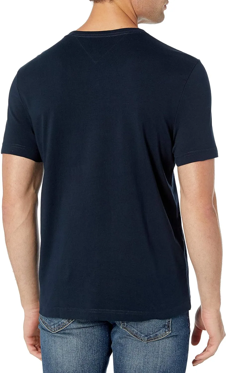 Tommy Hilfiger Men's Short Sleeve Signature Stripe Graphic T-shirt