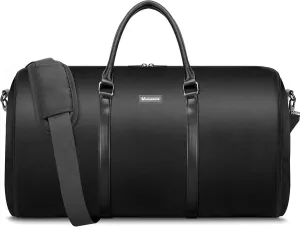 UNIQUEBELLA Carry on Garment Bag Convertible Suit Travel Bag for Men Women Duffel Flight Bag with Shoulder Strap