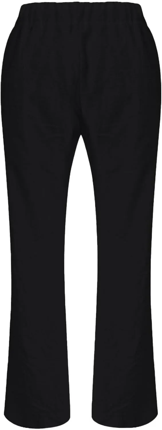 Wide Leg Linen Pants for Women Summer Low Waisted Palazzo Lounge Pants Drawstring Lightweight Trousers with Pockets