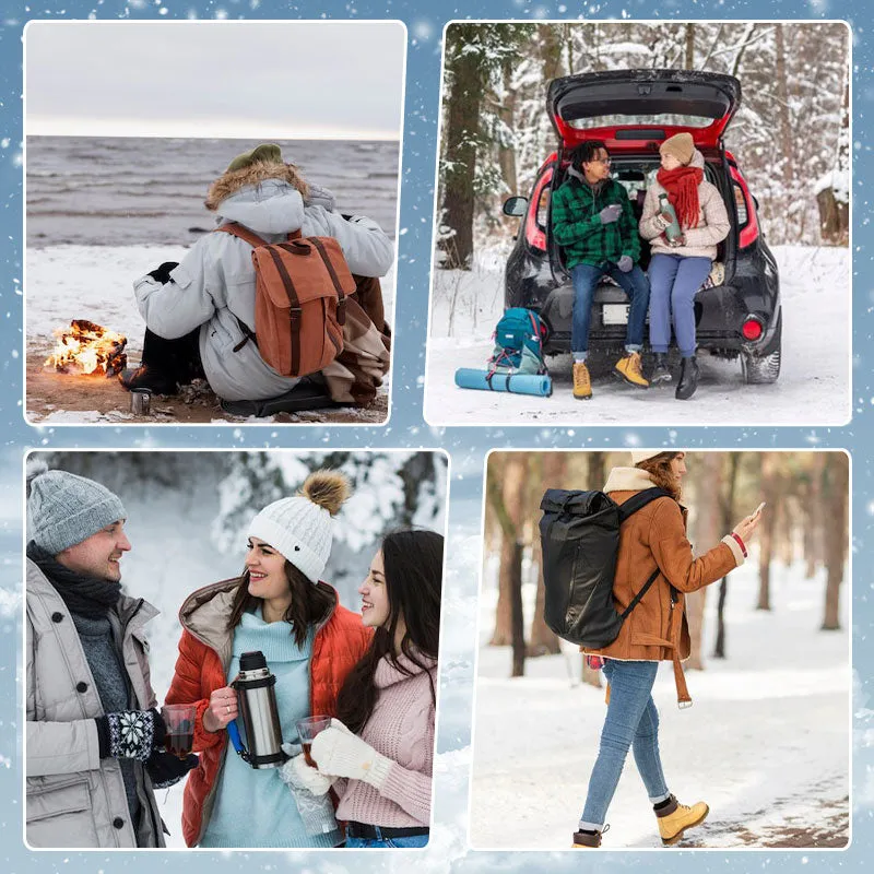  Winter Women's Mid-length Padded Jacket Warm Solid Color Hooded Jacket