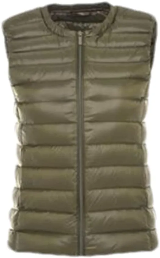 Women's Down Vest Jacket Autumn and Winter Ultralight White Duck Down Vest Ladies Sleeveless Vest Down Jacket